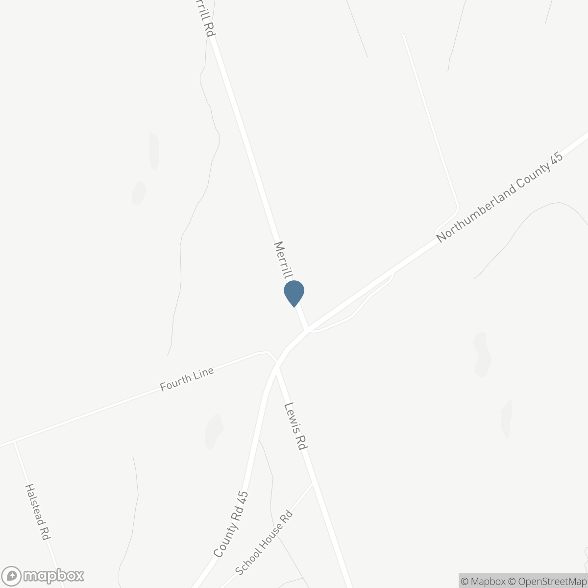 PT LT 20 MERRILL ROAD, Alnwick-Haldimand, Ontario K0K 2X0